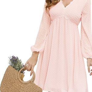 Pink Flowy Dress